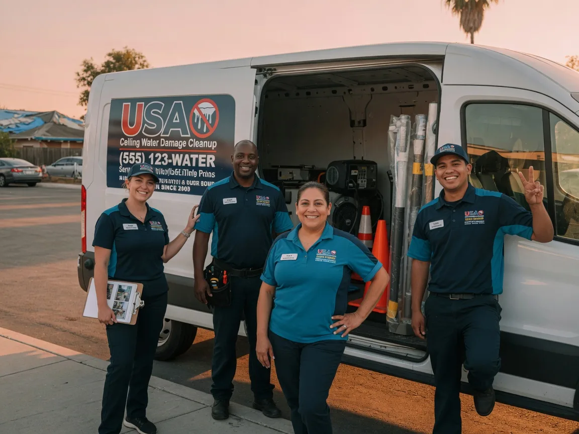 Ceiling Water Damage Restoration company in Carlsbad, CA